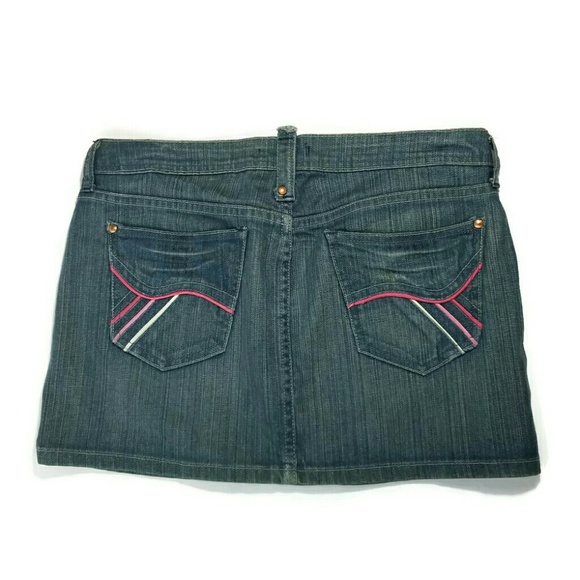 Betsey Johnson Dresses & Skirts - Betsey Johnson denim jean skirt